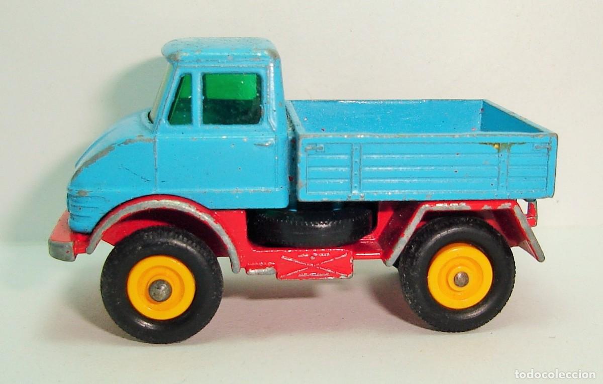 Coches a escala Matchbox: CAMION MERCEDES UNIMOG MATCHBOX LESNEY NUMERO 49 LOTE 324