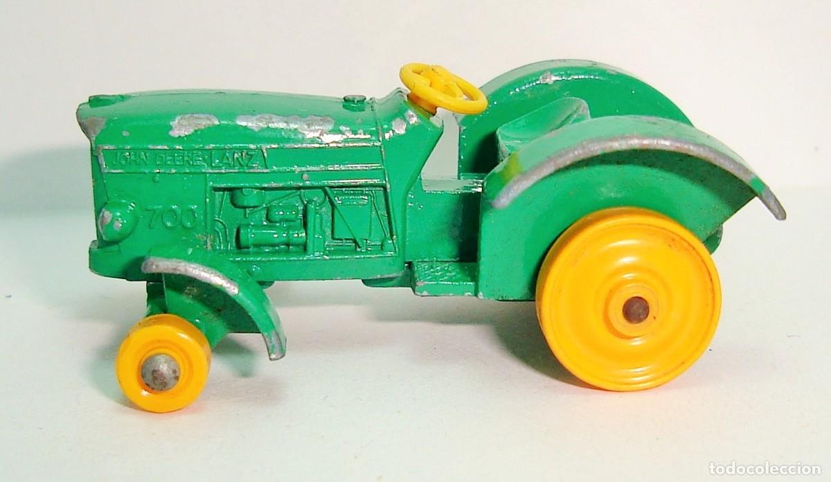 Coches a escala Matchbox: TRACTOR JOHN DEERE LANZ MATCHBOX LESNEY NUMERO 50 LOTE 329