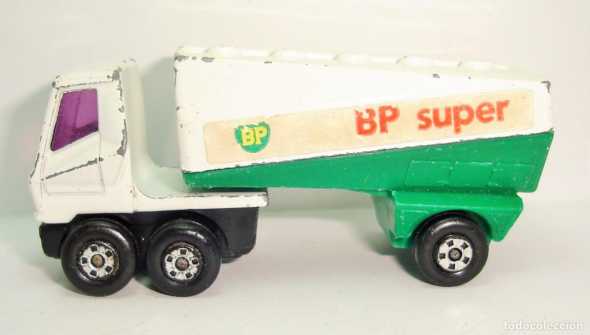 Coches a escala Matchbox: CAMION CISTERNA BP MATCHBOX LESNEY SUPERFAST NUMERO 63 LOTE 364