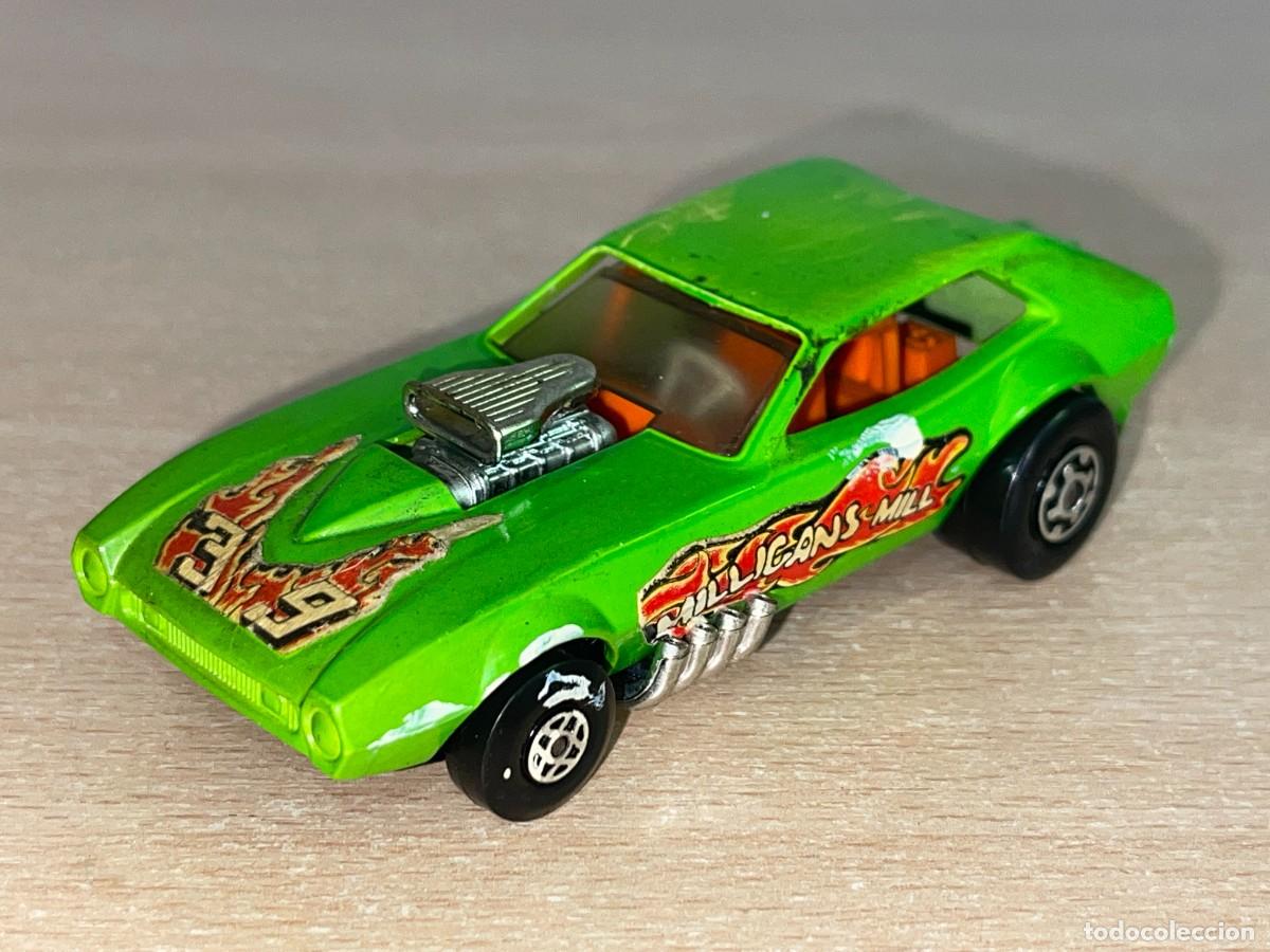 Coches a escala Matchbox: 400- Antiguo coche Matchbox MILLIGANS MILL K-39 verde 1972 Made in England Speed Kings Lesney