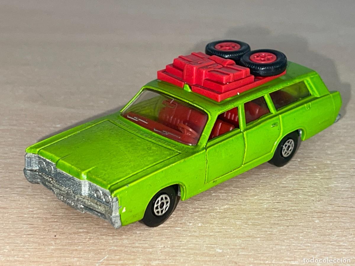 Coches a escala Matchbox: 403- Antiguo coche Matchbox MERCURY COMMUTER K-23 verde 1970 Made in England Speed Kings Lesney