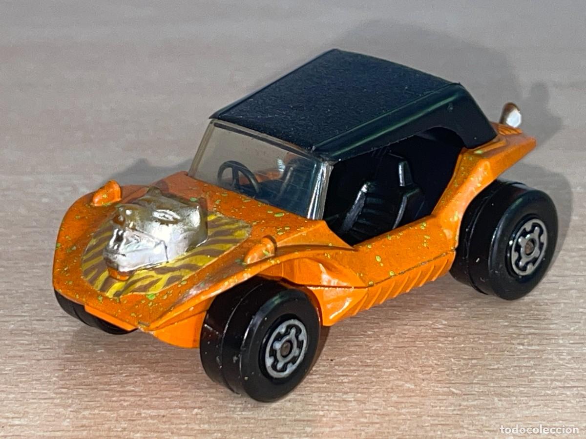 Coches a escala Matchbox: 427- Antiguo coche Matchbox SAND CAT K-37 naranja 1972 Buggy Made in England Speed Kings Lesney