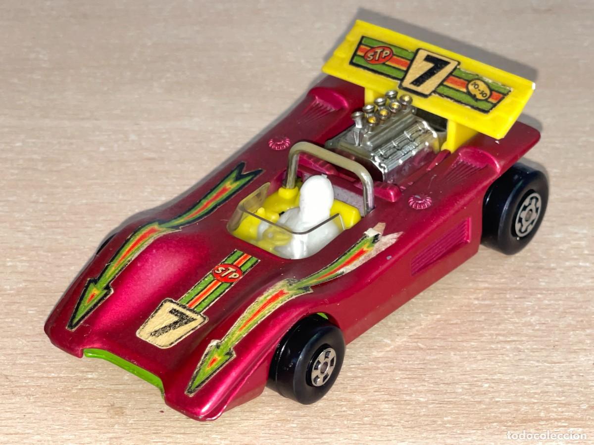 Coches a escala Matchbox: 428- Antiguo coche Matchbox MARAUDER K-45 fucsia 1973 Made in England Speed Kings Lesney