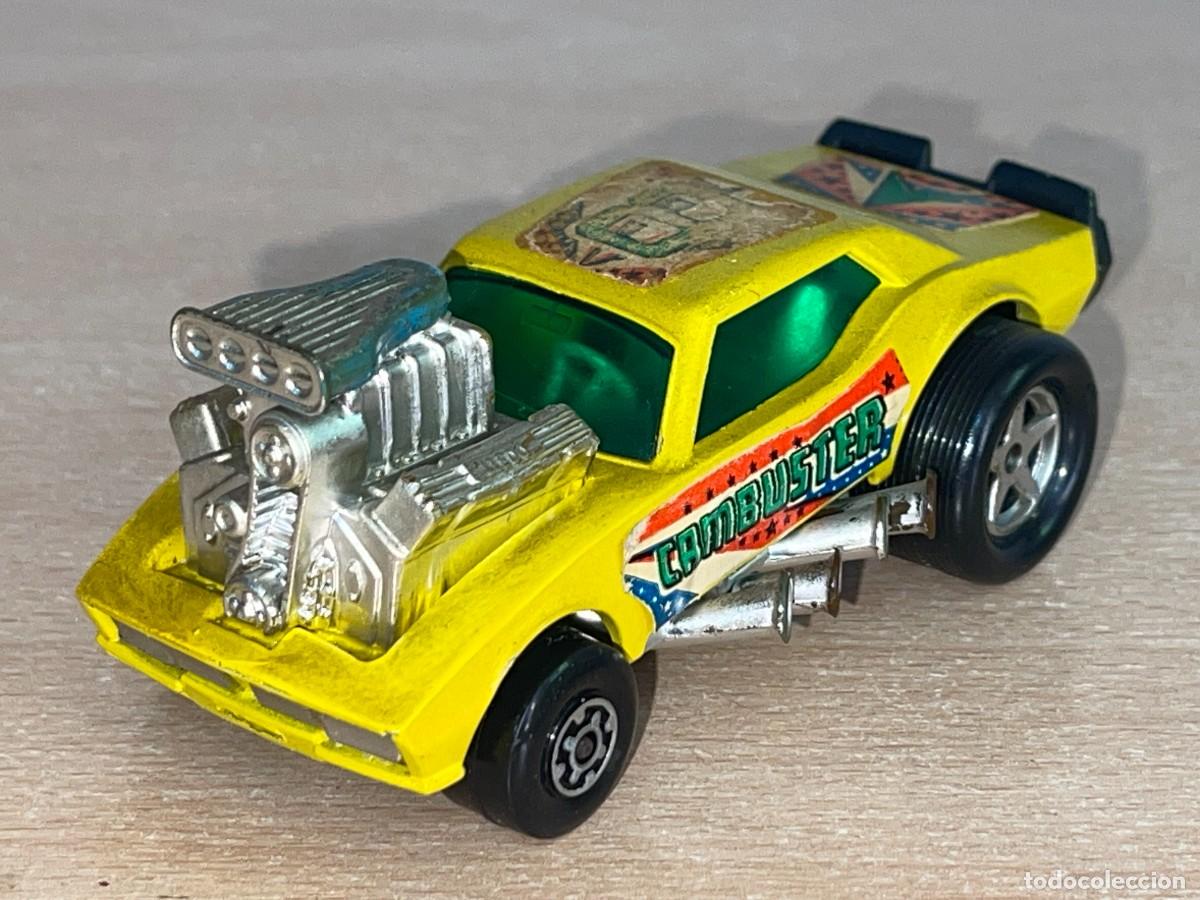 Coches a escala Matchbox: 432- Antiguo coche Matchbox CAMBUSTER K-43/44 Amarillo 1973 Ford Mustang England Speed Kings Lesney