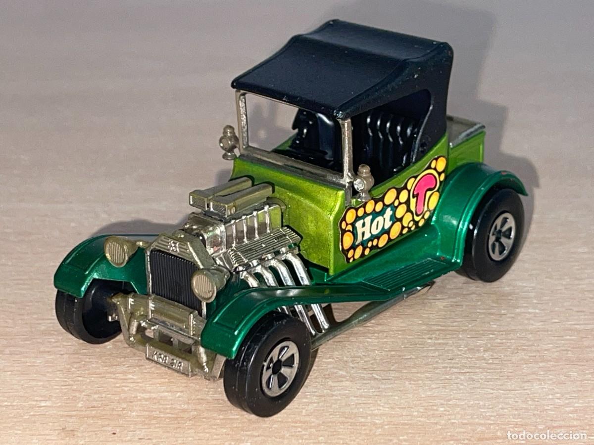 Coches a escala Matchbox: 435- Antiguo coche Matchbox HOT T Ford Hot Rod K50-53 a&ntilde;o 1974 Made in England Speed Kings Lesney
