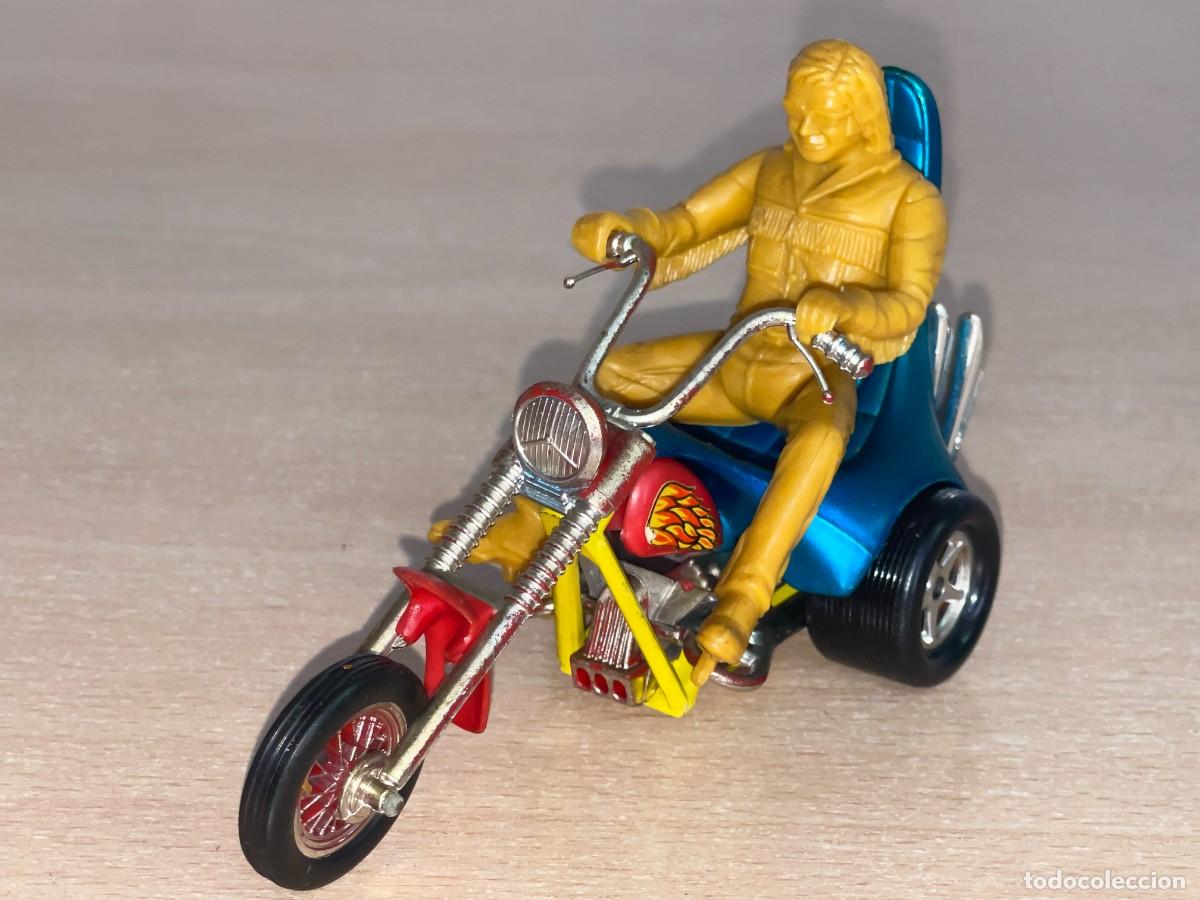 Coches a escala Matchbox: 437- Antiguo coche Matchbox EASY RIDER K-47 Moto a&ntilde;os 70 Made in England Speed Kings Lesney bike