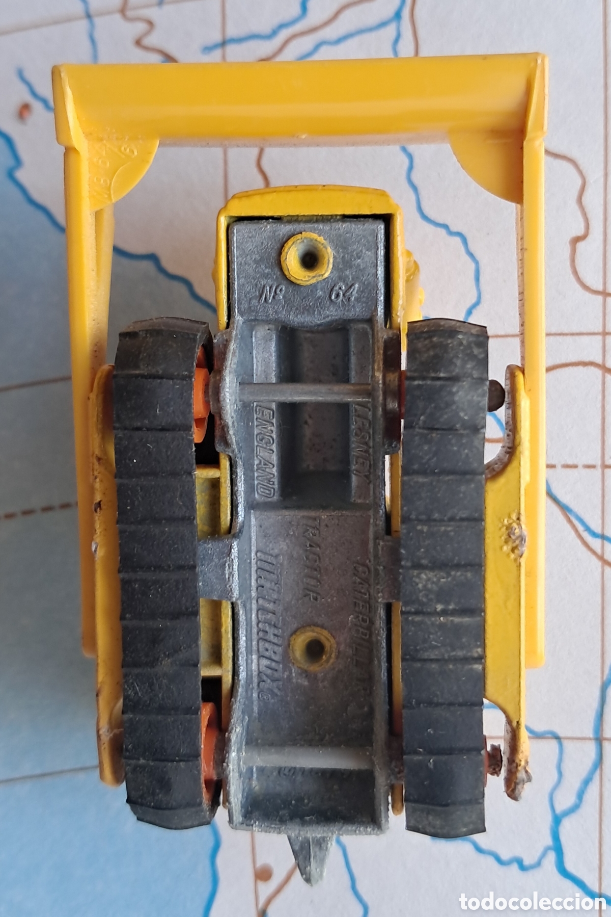 Coches a escala Matchbox: Caterpillar D-9 tractor. Matchbox n&deg;64 - Foto 4