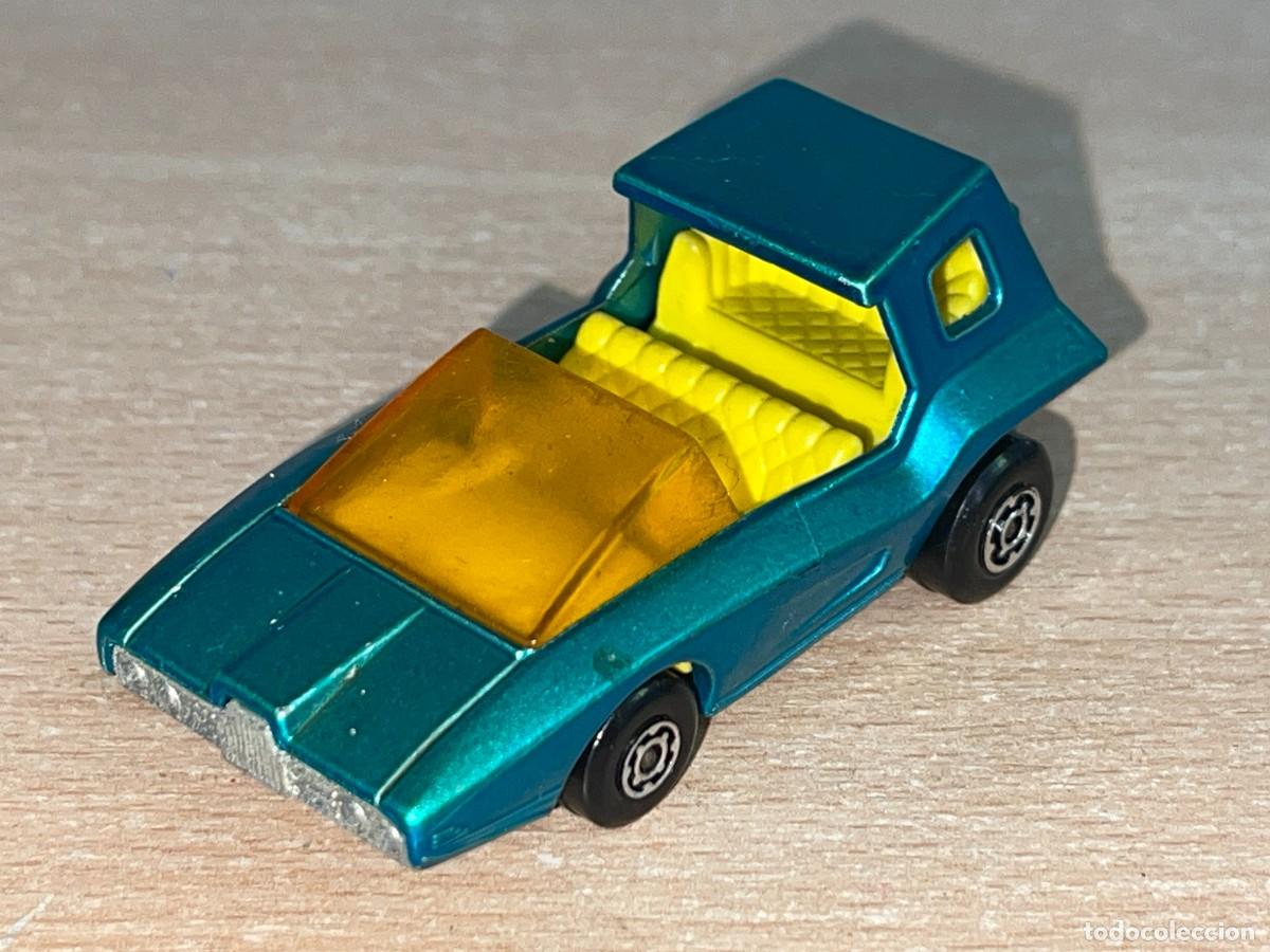 Coches a escala Matchbox: 457- Antiguo coche Matchbox Superfast Soopa Coopa N&ordm; 37 azul 1972 Made in England Lesney die-cast
