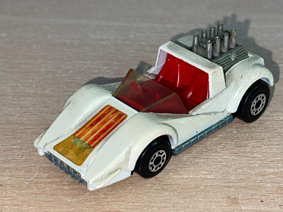 Coches a escala Matchbox: 470- Antiguo coche Matchbox Superfast Hellraiser N&ordm; 55 blanco 1975 Made in England Lesney die-cast