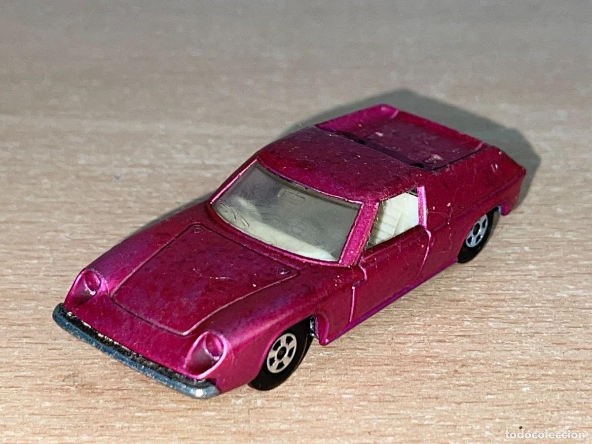 Coches a escala Matchbox: 474- Antiguo coche Matchbox Superfast Lotus Europa N&ordm; 5 fucsia 1969 Made in England Lesney die-cast
