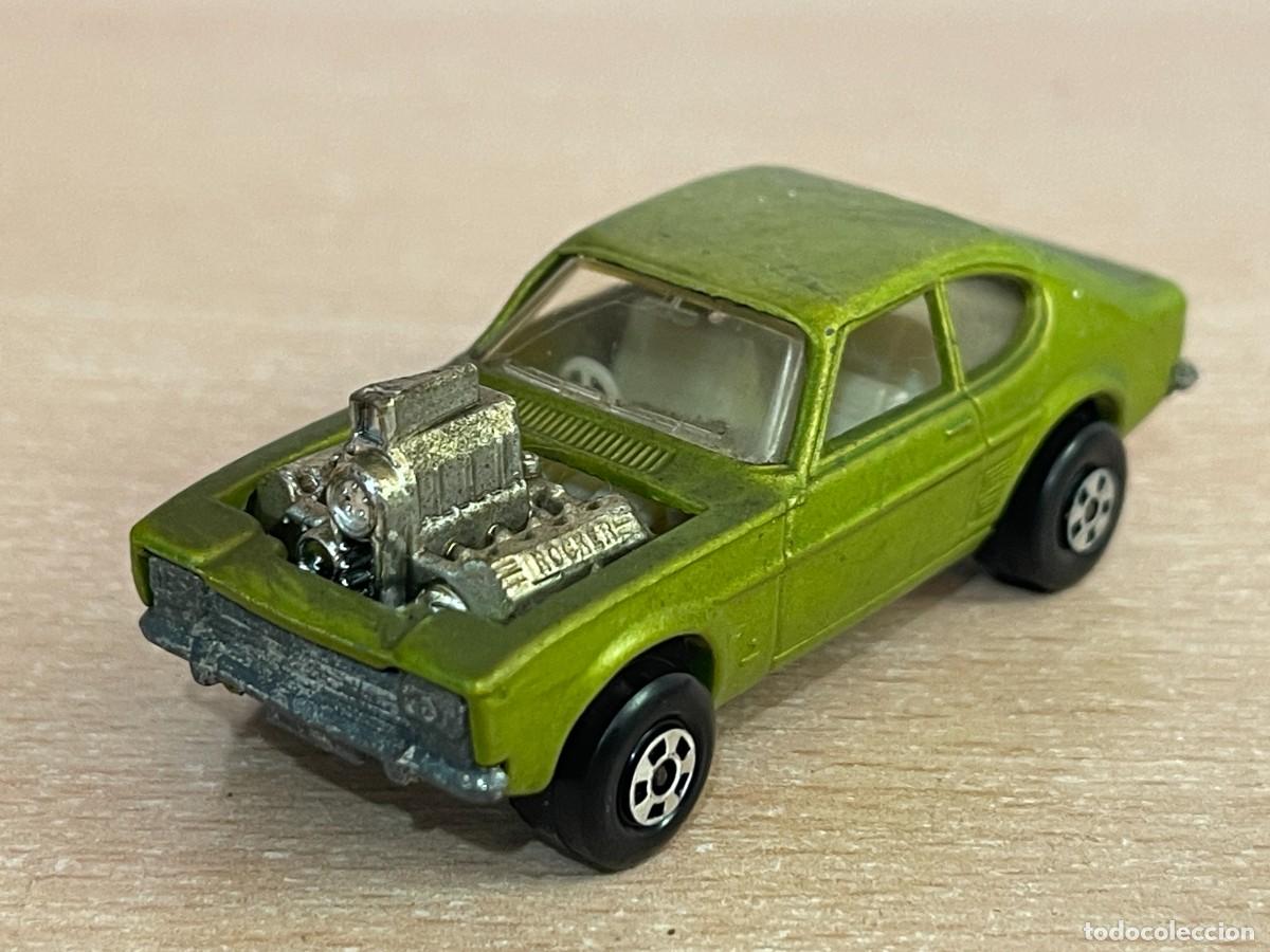 Coches a escala Matchbox: 481- Antiguo coche Matchbox Rolamatics Hot Rocker N&ordm; 67 verde 1973 Made in England Lesney die-cast