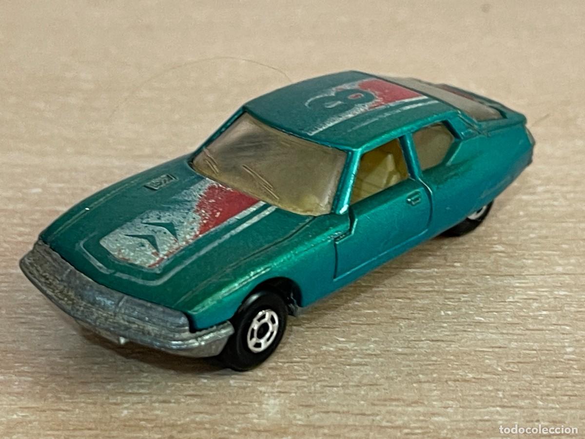 Coches a escala Matchbox: 483- Antiguo coche Matchbox Superfast Citro&euml;n SM N&ordm; 51 rally 1971 Made in England Lesney die-cast