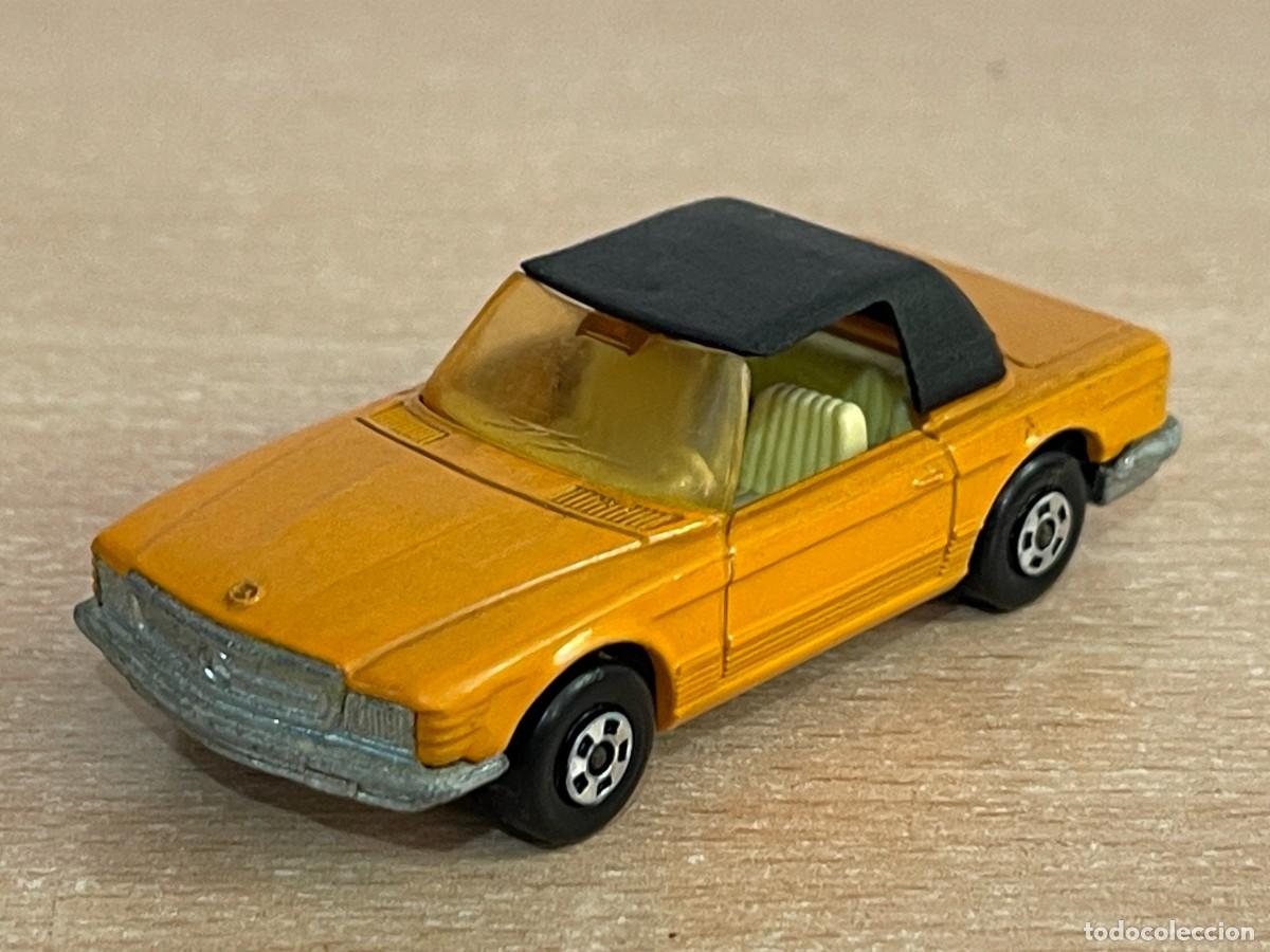 Coches a escala Matchbox: 484- Antiguo coche Matchbox Superfast Mercedes 350 SL N&ordm; 6 1973 Made in England Lesney die-cast