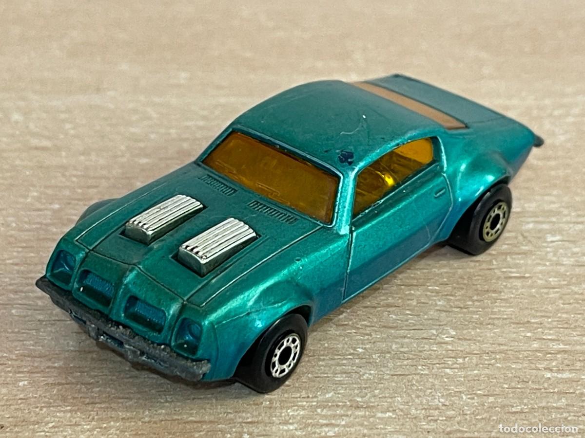 Coches a escala Matchbox: 487- Antiguo coche Matchbox Superfast Pontiac Firebird N&ordm; 4 1975 Made in England Lesney die-cast