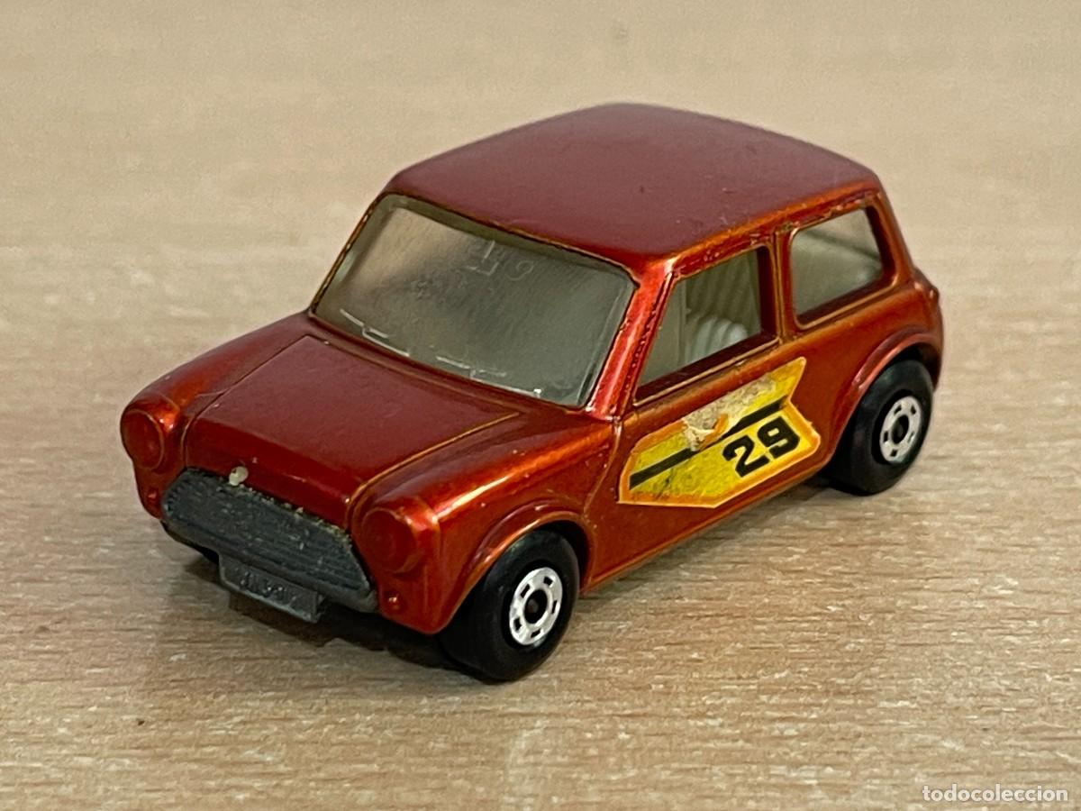 Coches a escala Matchbox: 489- Antiguo coche Matchbox Superfast Racing Mini N&ordm; 29 cooper 1970 Made in England Lesney die-cast