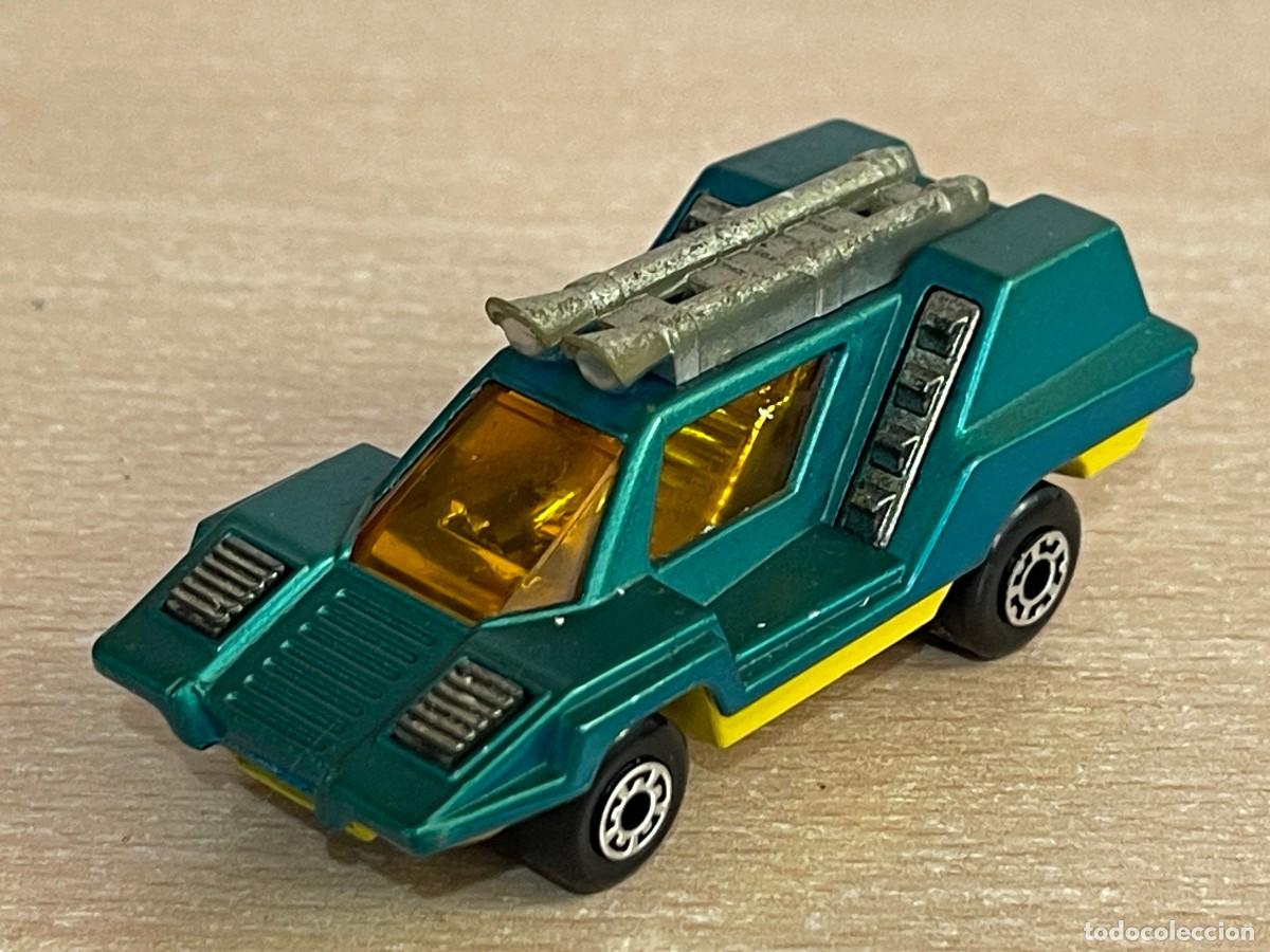Coches a escala Matchbox: 493- Antiguo coche Matchbox Superfast Cosmobile N&ordm; 68 azul 1975 Made in England Lesney die-cast