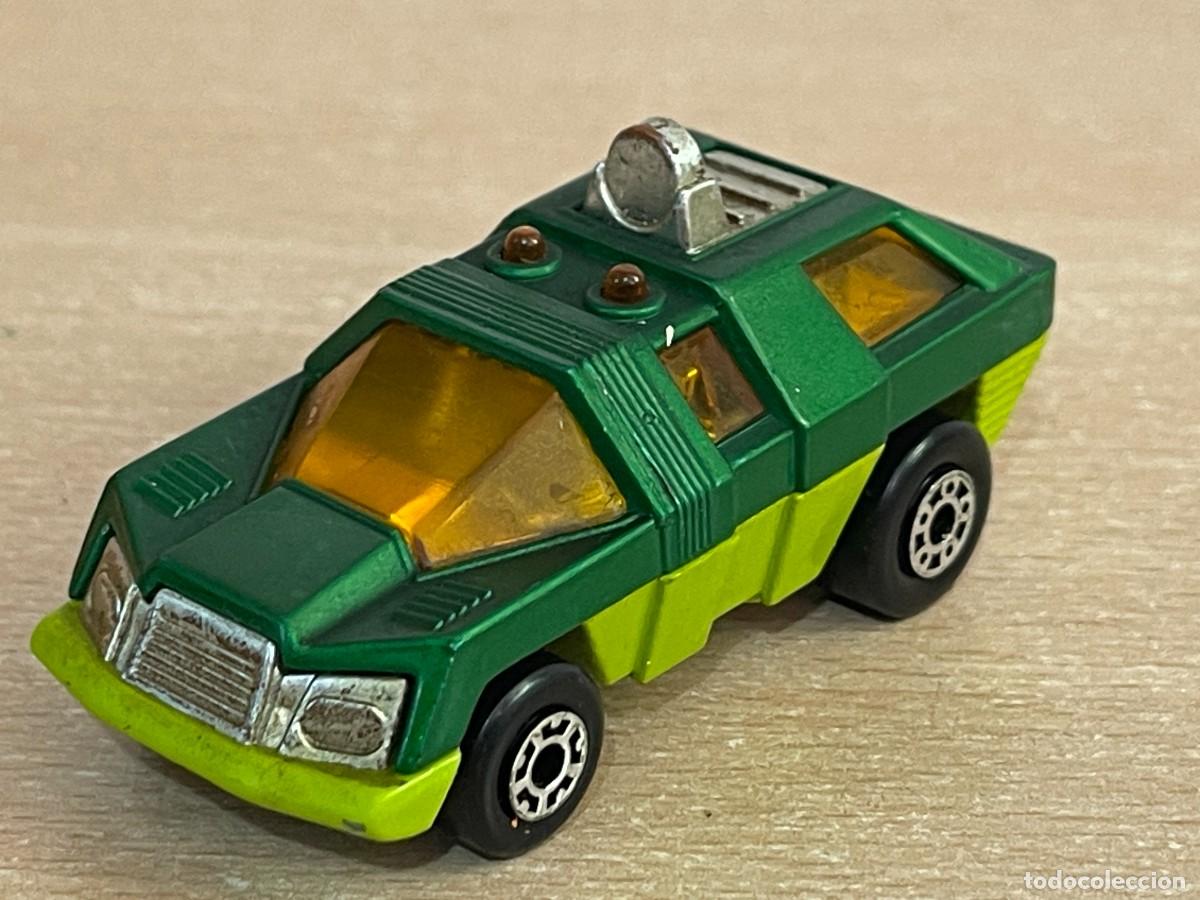 Coches a escala Matchbox: 494- Antiguo coche Matchbox Superfast Planet Scout N&ordm; 59 verde 1975 Made in England Lesney die-cast