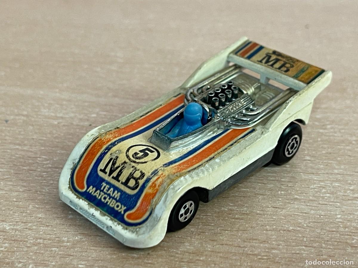 Coches a escala Matchbox: 503- Antiguo coche Matchbox Superfast Hi-Tailer N&ordm; 56 MB blanco 1974 Made in England Lesney die-cast