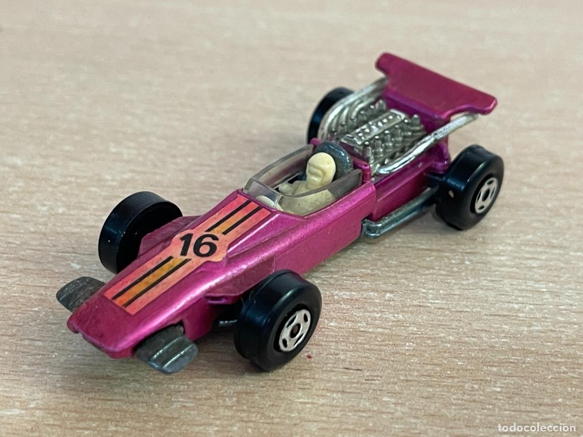Coches a escala Matchbox: 507 Antiguo coche Matchbox Superfast F&oacute;rmula 1 Racing Car N&ordm; 34 1970 Made in England Lesney die-cast
