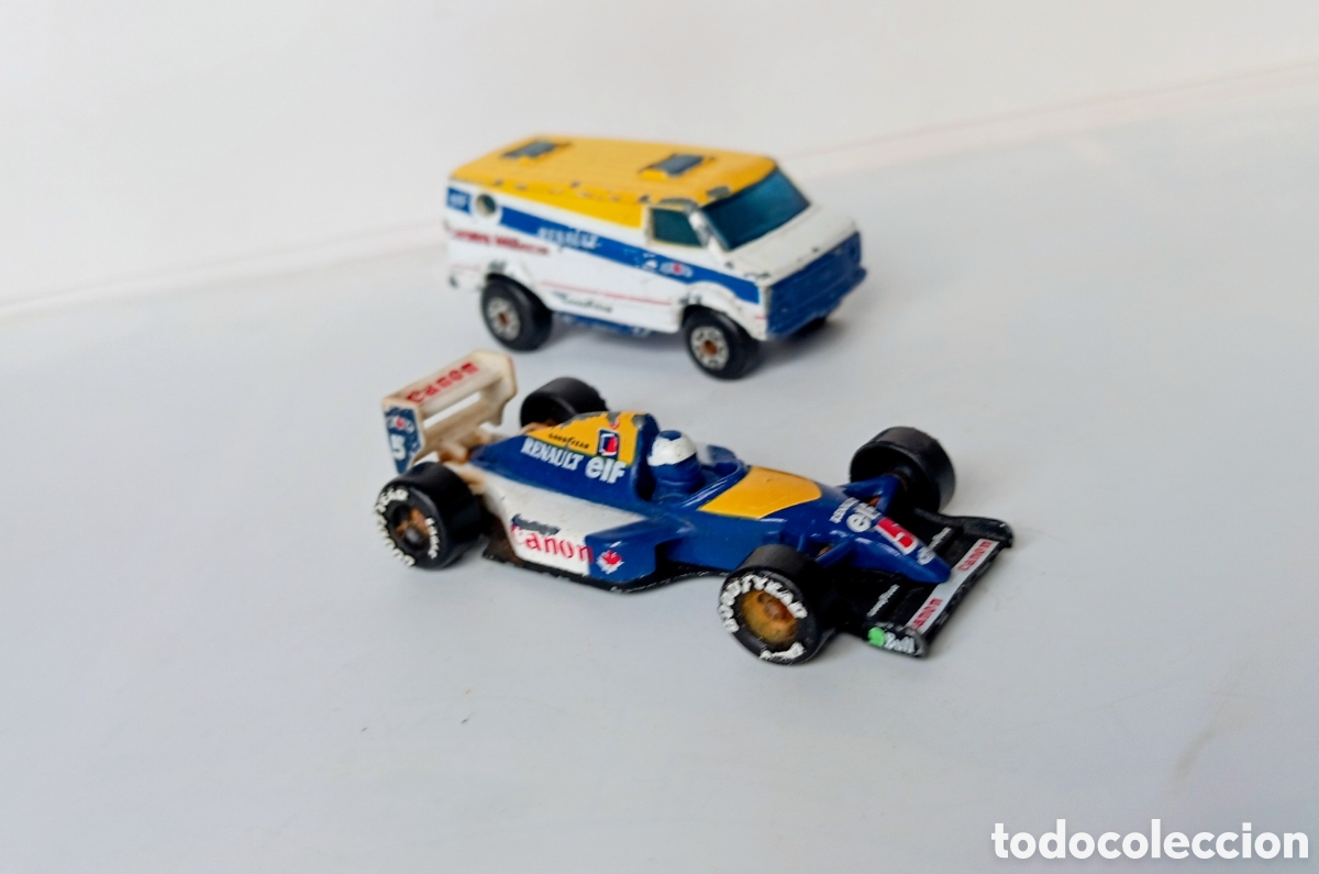 Coches a escala Matchbox: MATCHBOX - THE NIGEL MANSELL WORLD CHAMPION 1992 - Formula + van
