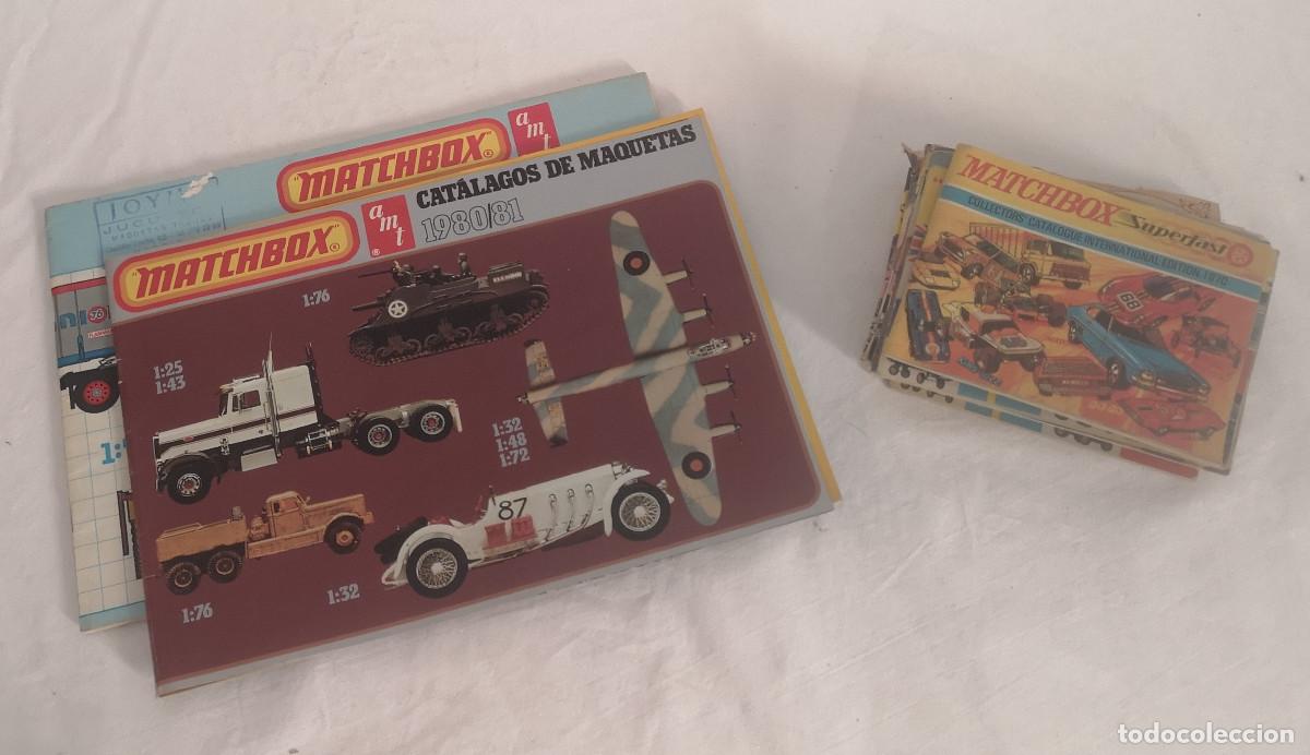 Coches a escala Matchbox: MATCHBOX LOTE CAT&Aacute;LOGOS A&Ntilde;OS 60/70/80