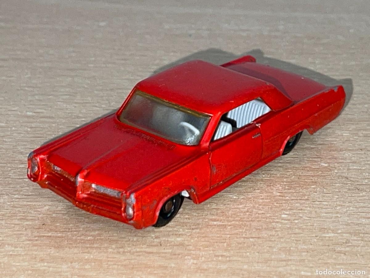 Coches a escala Matchbox: 527 Antiguo coche Lesney Matchbox Series Pontiac GP Sports Coupe N&ordm; 22 60's Made in England die-cast