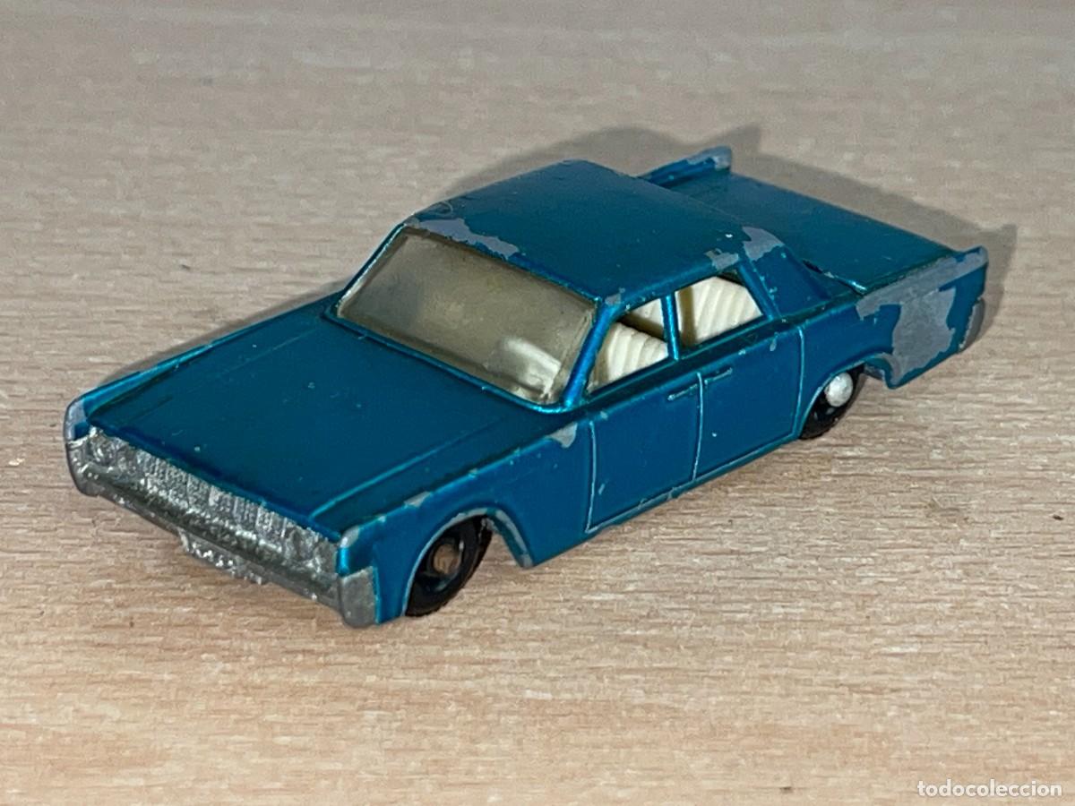 Coches a escala Matchbox: 529- Antiguo coche Lesney Matchbox Series Lincoln Continental N&ordm; 31 a&ntilde;os 60 Made in England die-cast