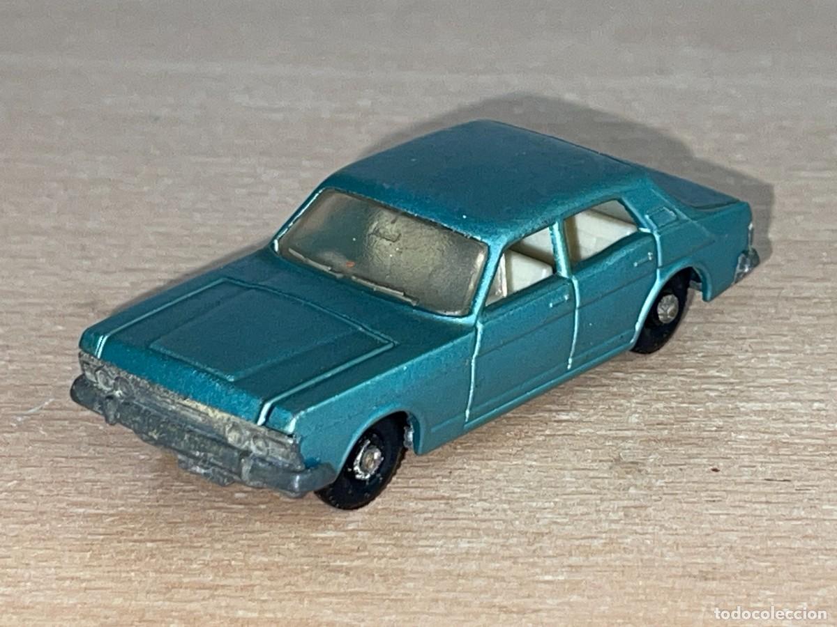 Coches a escala Matchbox: 542- Antiguo coche Lesney Matchbox Series Ford Zodiac MK IV N&ordm; 53 a&ntilde;os 60 Made in England die-cast