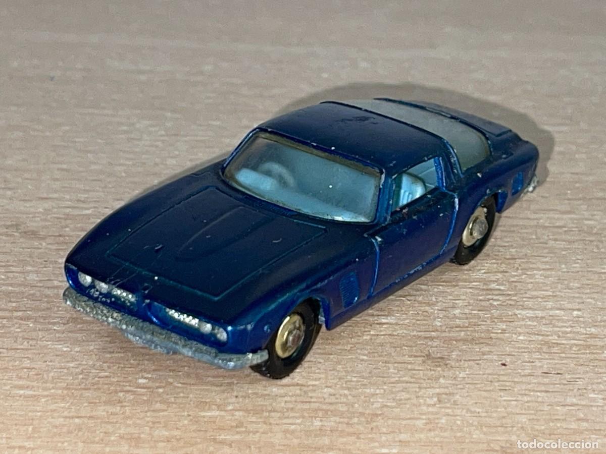 Coches a escala Matchbox: 546- Antiguo coche Lesney Matchbox Series Iso Grifo N&ordm; 14 a&ntilde;os 60 Made in England die-cast metal