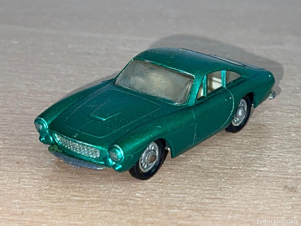 Coches a escala Matchbox: 547- Antiguo coche Lesney Matchbox Series Ferrari Berlinetta N&ordm; 75 a&ntilde;os 60 Made in England die-cast