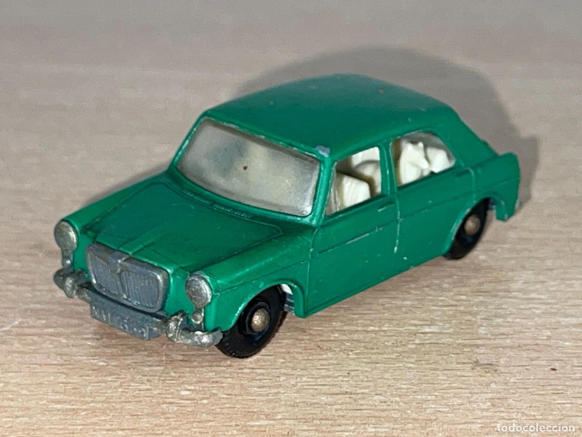 Coches a escala Matchbox: 552- Antiguo coche Lesney Matchbox Series MG 1100 N&ordm; 64 verde a&ntilde;os 60 Made in England die-cast metal