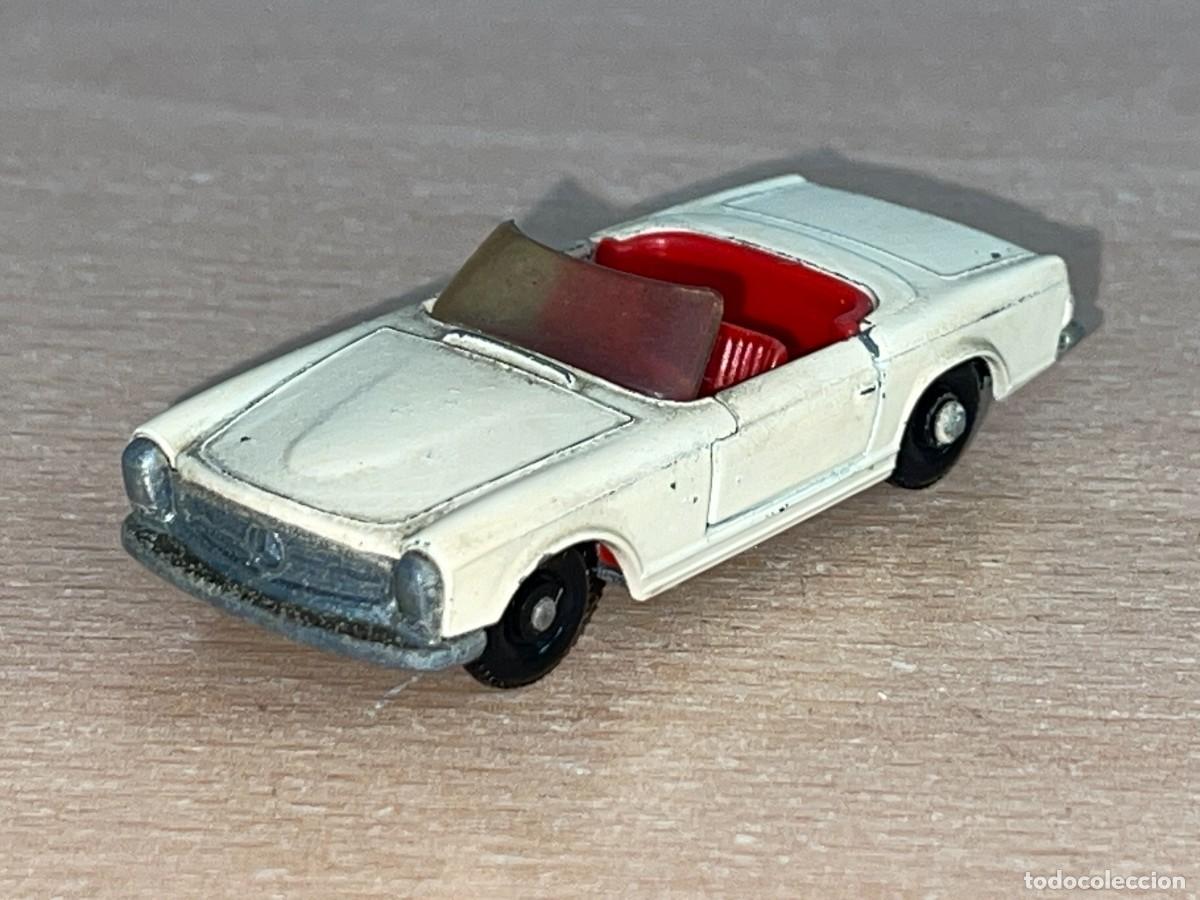 Coches a escala Matchbox: 553- Antiguo coche Lesney Matchbox Series Mercedes 230 SL N&ordm; 27 a&ntilde;os 60 Made in England die-cast