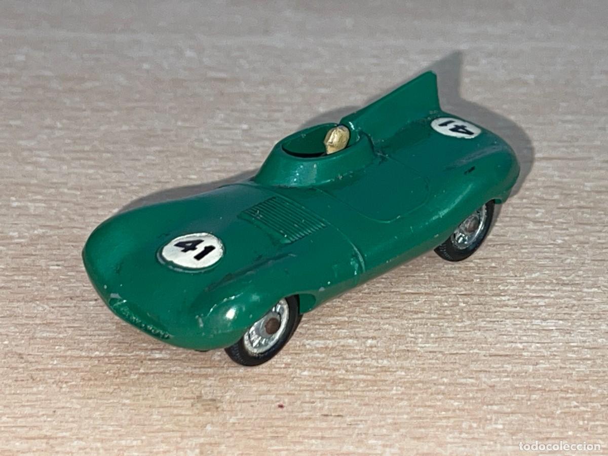 Coches a escala Matchbox: 561- Antiguo coche Matchbox Lesney Moko D Type Jaguar N&ordm; 41 verde a&ntilde;os 60 Made in England die-cast