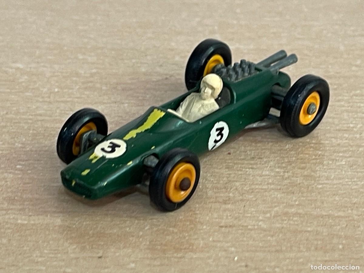 Coches a escala Matchbox: 563- Antiguo coche Lesney Matchbox Series Lotus N&ordm; 19 a&ntilde;os 60 Made in England die-cast metal car