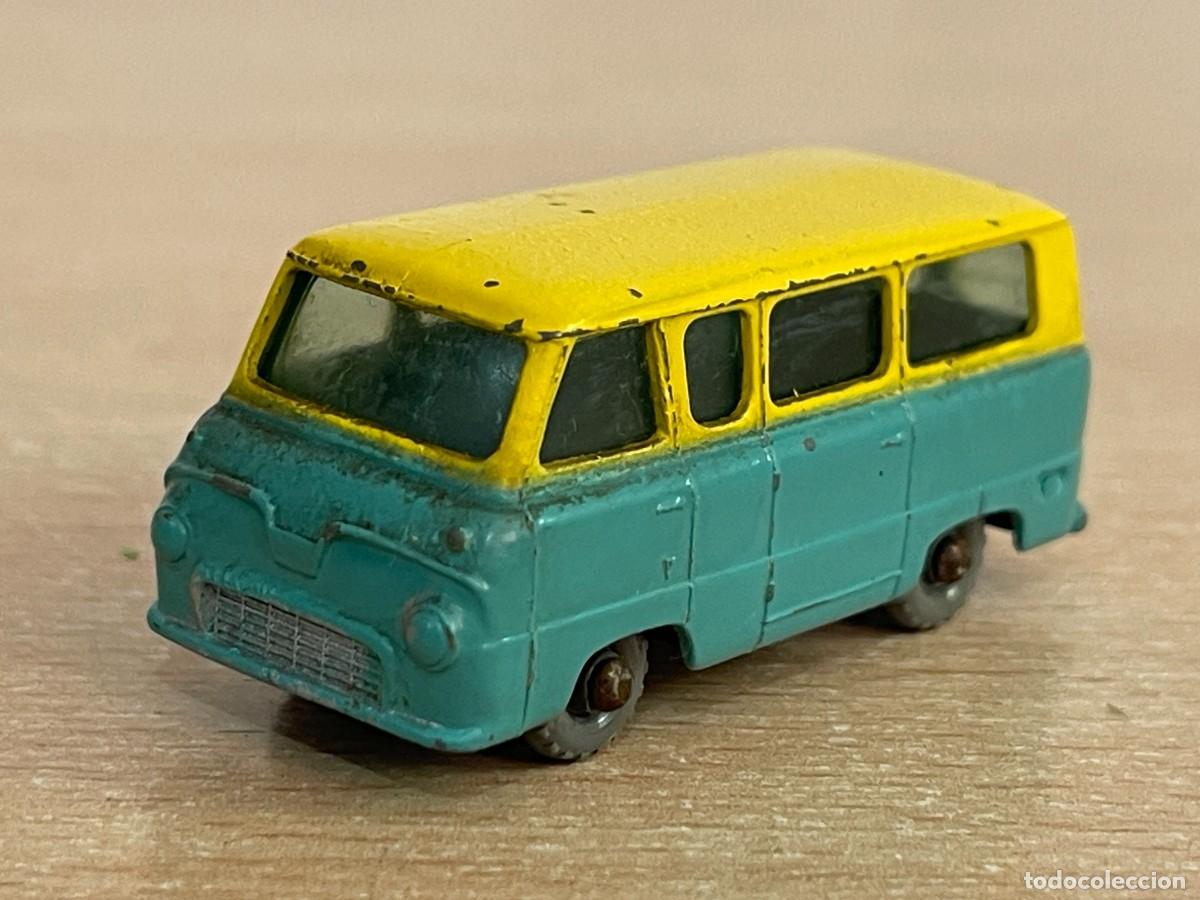 Coches a escala Matchbox: 572 Antigua furgoneta Matchbox Lesney Thames Estate Car N&ordm; 70 a&ntilde;os 60 Made in England die-cast metal