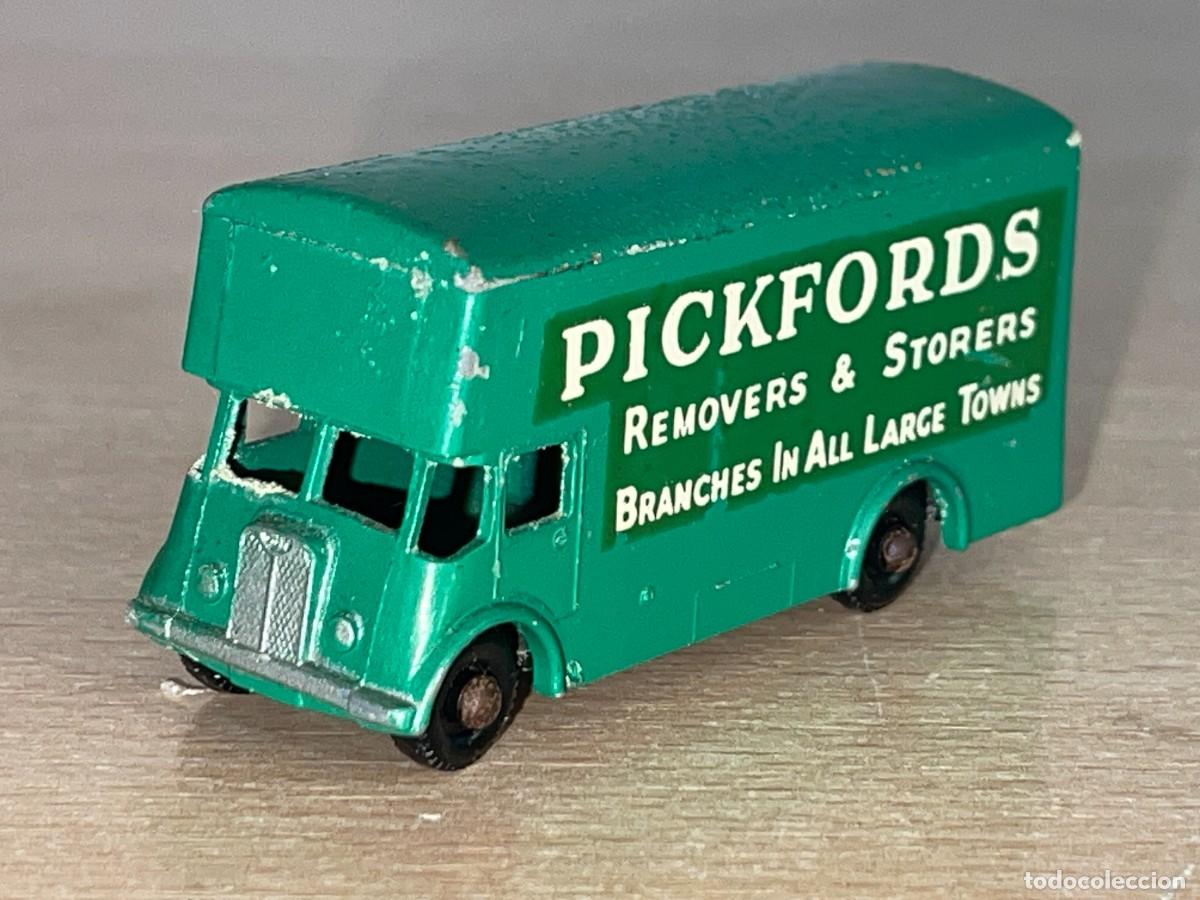 Coches a escala Matchbox: 578- Antiguo cami&oacute;n Matchbox Lesney Pickford Removal Van Mudanzas N&ordm; 46 a&ntilde;os 60 Made in England