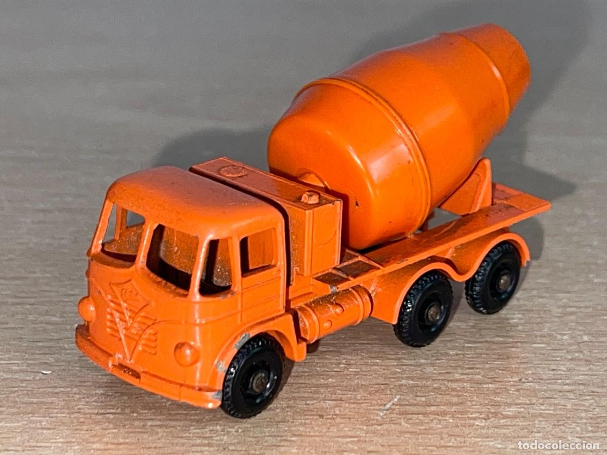 Coches a escala Matchbox: 579- Antiguo cami&oacute;n Matchbox Lesney Foden Cement Mixer Hormigonera N&ordm; 26 a&ntilde;os 60 Made in England