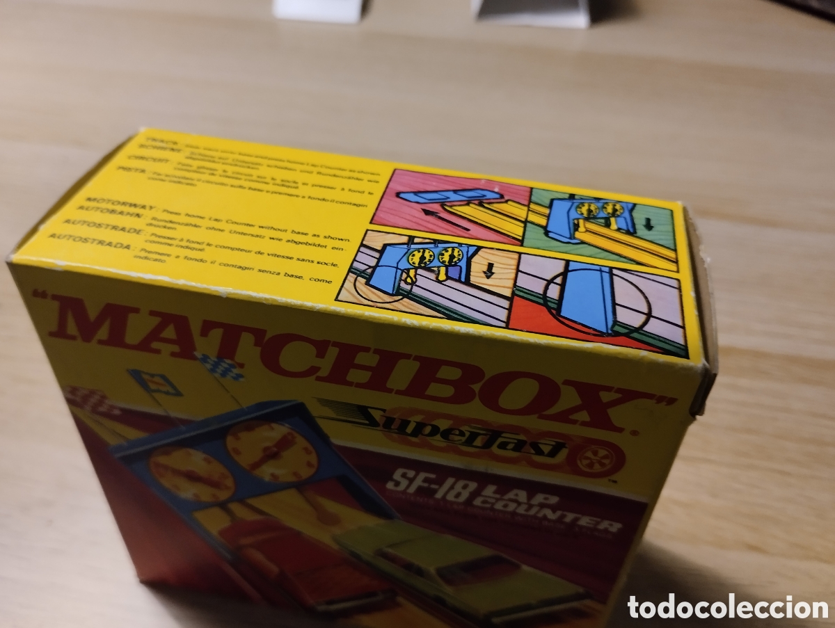 Coches a escala Matchbox: Matchbox SF-18 Lap Counter