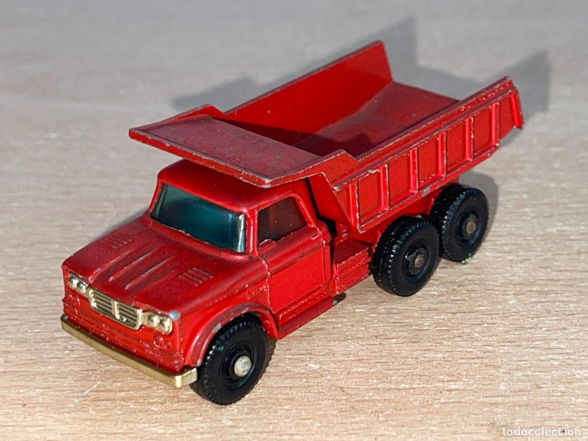 Coches a escala Matchbox: 601- Antiguo cami&oacute;n Lesney Matchbox Series Dumper Truck Volquete N&ordm; 48 a&ntilde;os 60 Made in England