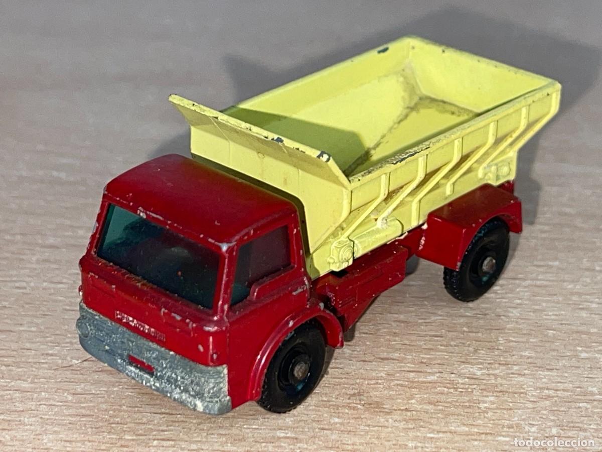 Coches a escala Matchbox: 602- Antiguo cami&oacute;n Lesney Matchbox Series Grit Spreading Truck N&ordm; 70 a&ntilde;os 60 Made in England