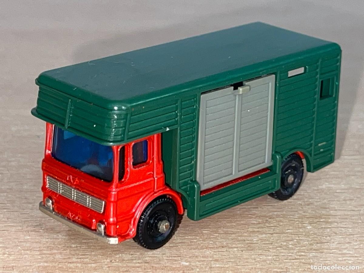 Coches a escala Matchbox: 620- Antiguo cami&oacute;n Lesney Matchbox Series Horse Box Transporte Caballos N&ordm; 17 a&ntilde;o 1969 Made England