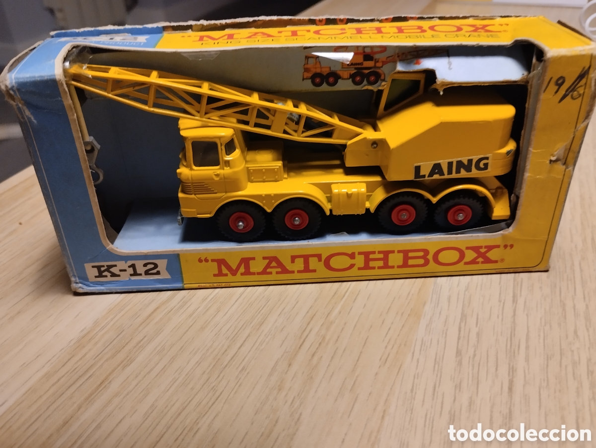 Coches a escala Matchbox: Matchbox grua K-12 King size