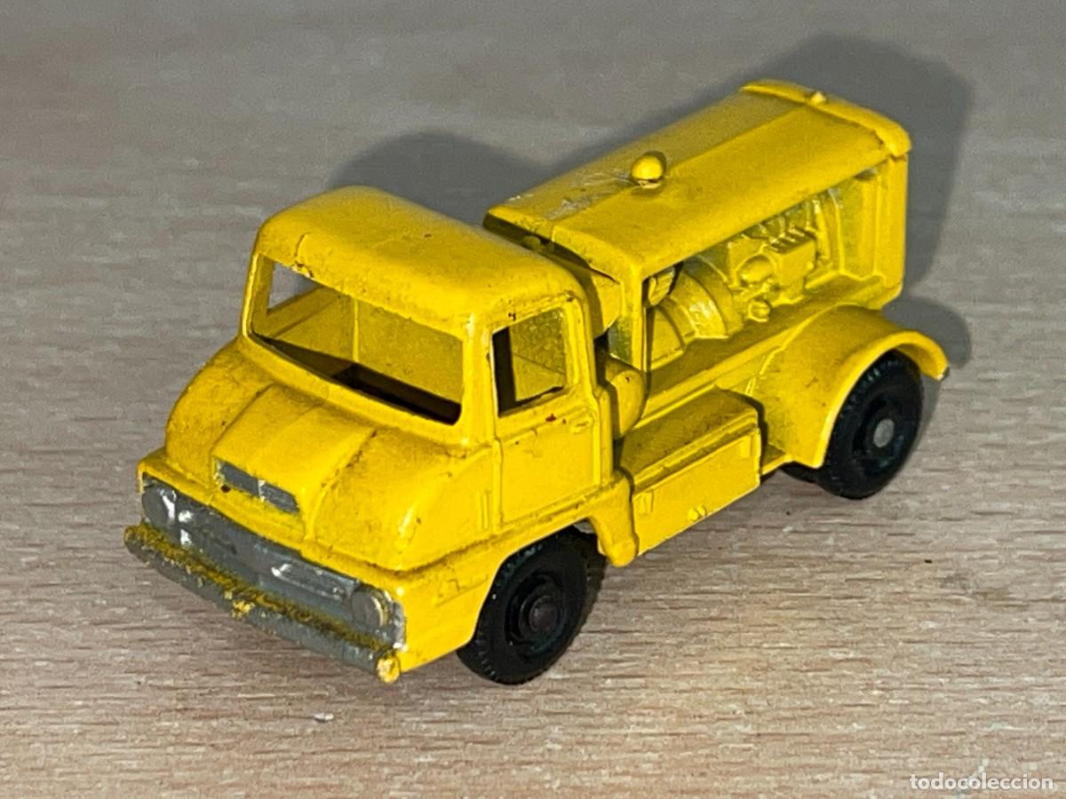 Coches a escala Matchbox: 631- Antiguo cami&oacute;n Matchbox Lesney Thames Trader Compressor Truck N&ordm; 28 a&ntilde;os 60 Made in England