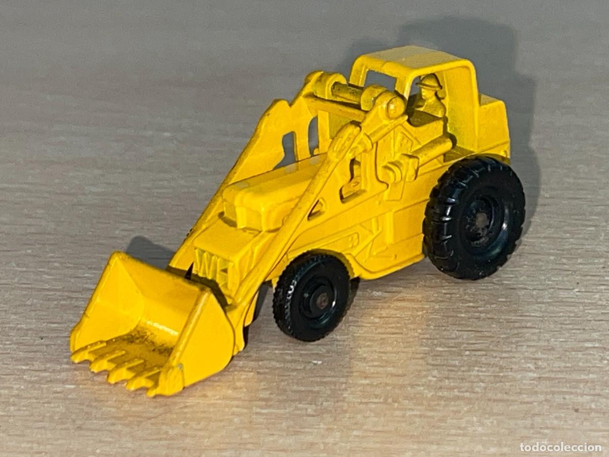 Coches a escala Matchbox: 632- Antiguo tractor Matchbox Lesney Weatherill Hydraulic N&ordm; 24 a&ntilde;os 60 Made in England die-cast