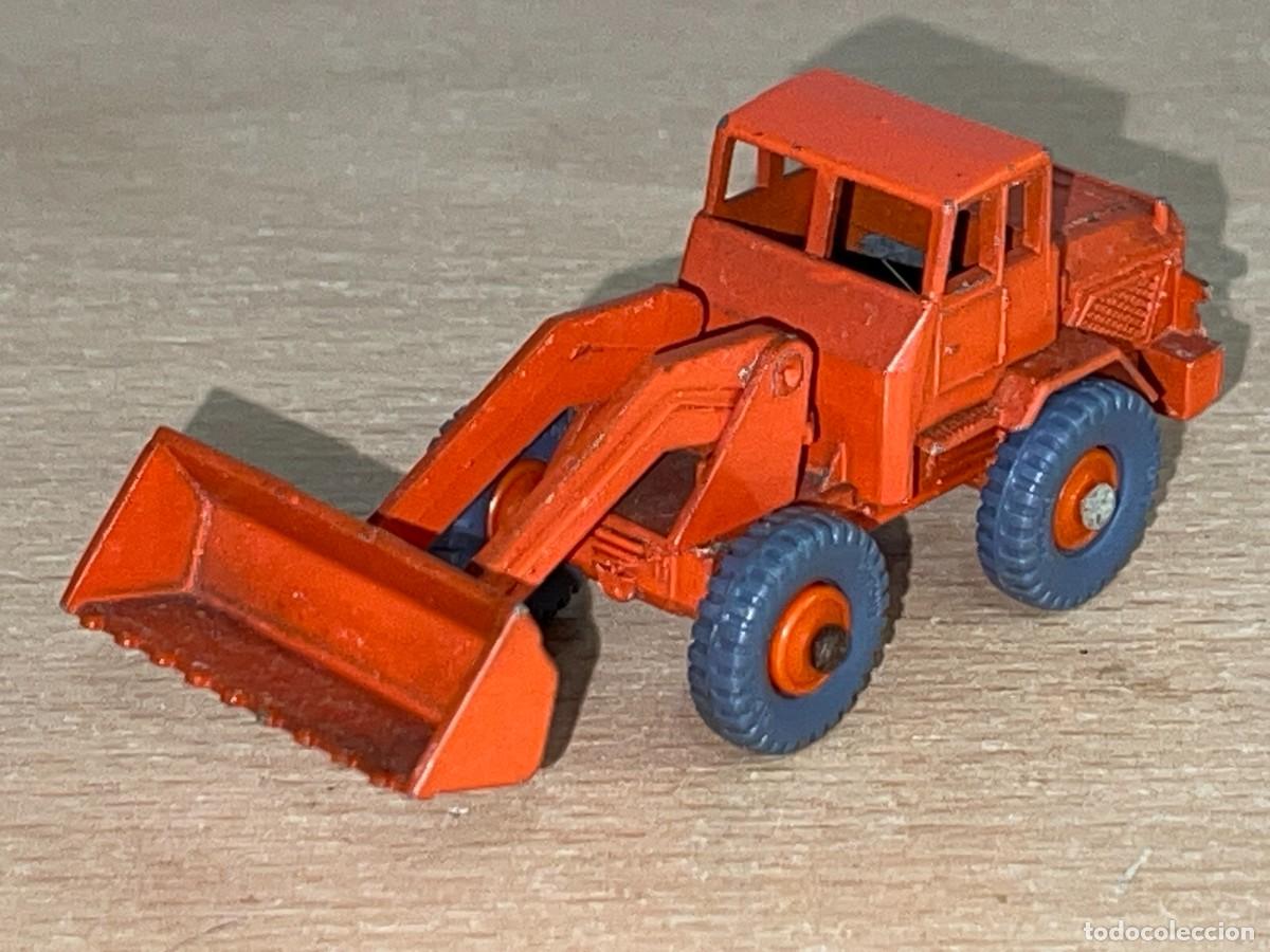 Coches a escala Matchbox: 639- Antiguo tractor Lesney Matchbox Series Hatra Tractor Shovel N&ordm; 69 a&ntilde;os 60 Made England die-cast