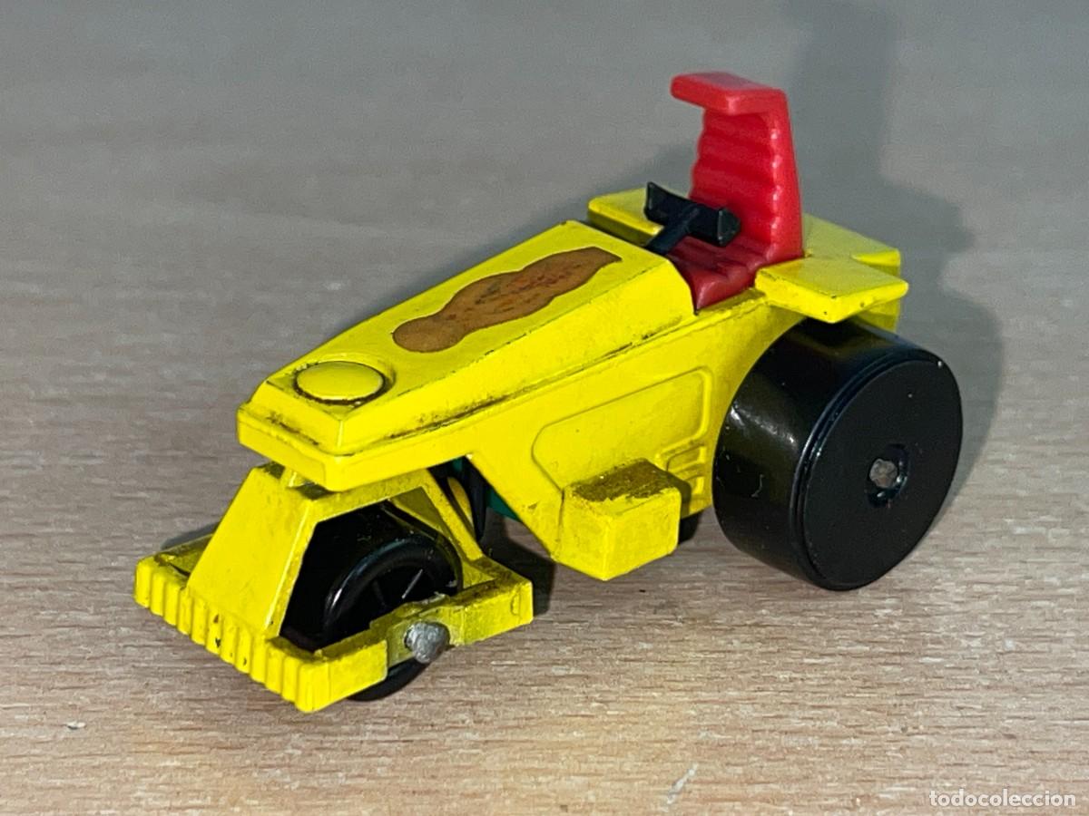 Coches a escala Matchbox: 652 Antigua apisonadora Lesney Matchbox Superfast Rod Roller N&ordm; 21 a&ntilde;o 1973 Made in England die-cast