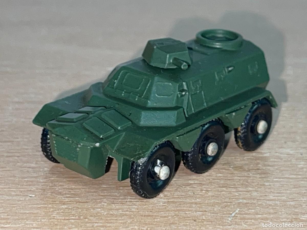 Coches a escala Matchbox: 656- Antigua tanqueta Matchbox Lesney Moko Saracen Personnel Carrier N&ordm; 54 a&ntilde;os 60 Made in England