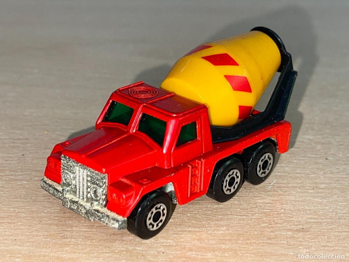 Coches a escala Matchbox: 664- Antiguo cami&oacute;n hormigonera Lesney Matchbox Superfast Cement Truck N&ordm; 19 a&ntilde;o 1976 die-cast metal