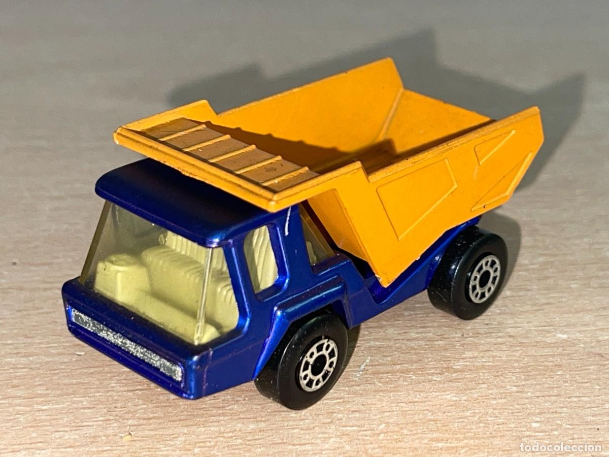 Coches a escala Matchbox: 667- Antiguo cami&oacute;n volquete Lesney Matchbox Superfast Atlas Truck N&ordm; 23 a&ntilde;o 1975 die-cast England