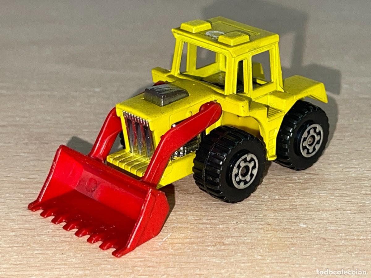 Coches a escala Matchbox: 670 Antiguo tractor Lesney Matchbox Superfast Tractor Shovel N&ordm; 29 a&ntilde;o 1976 Made in England die-cast